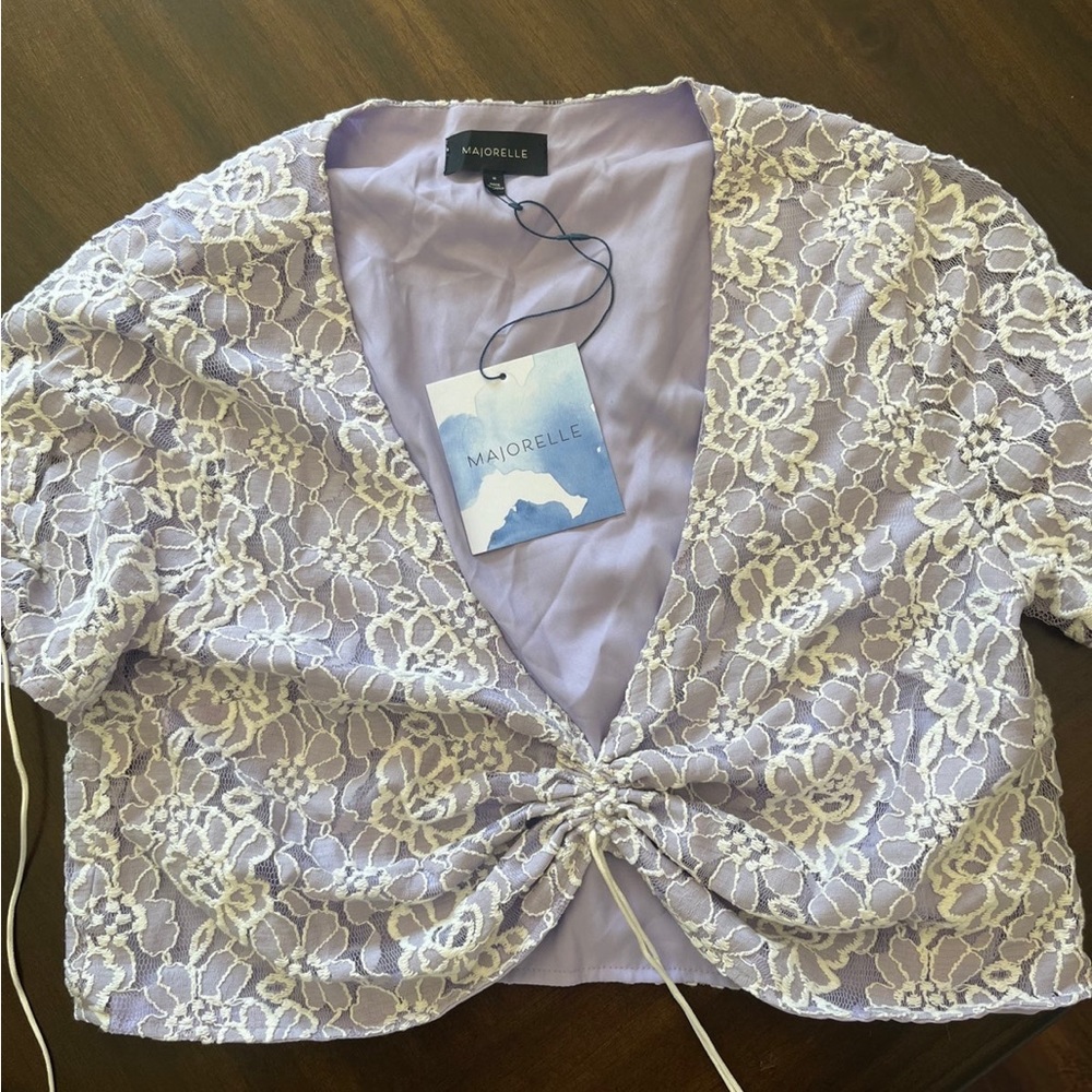 NEW Majorelle Cropped Blouse